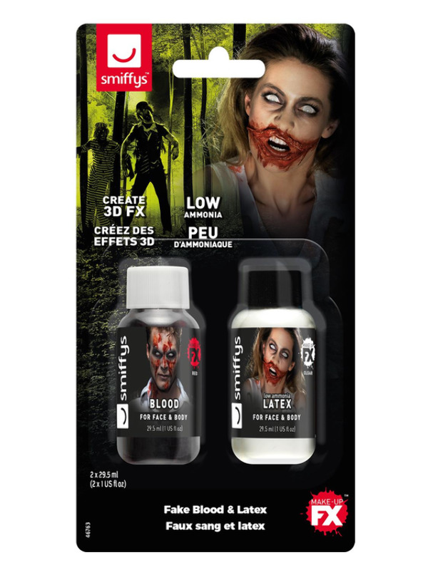 Fake Blood & Latex Set